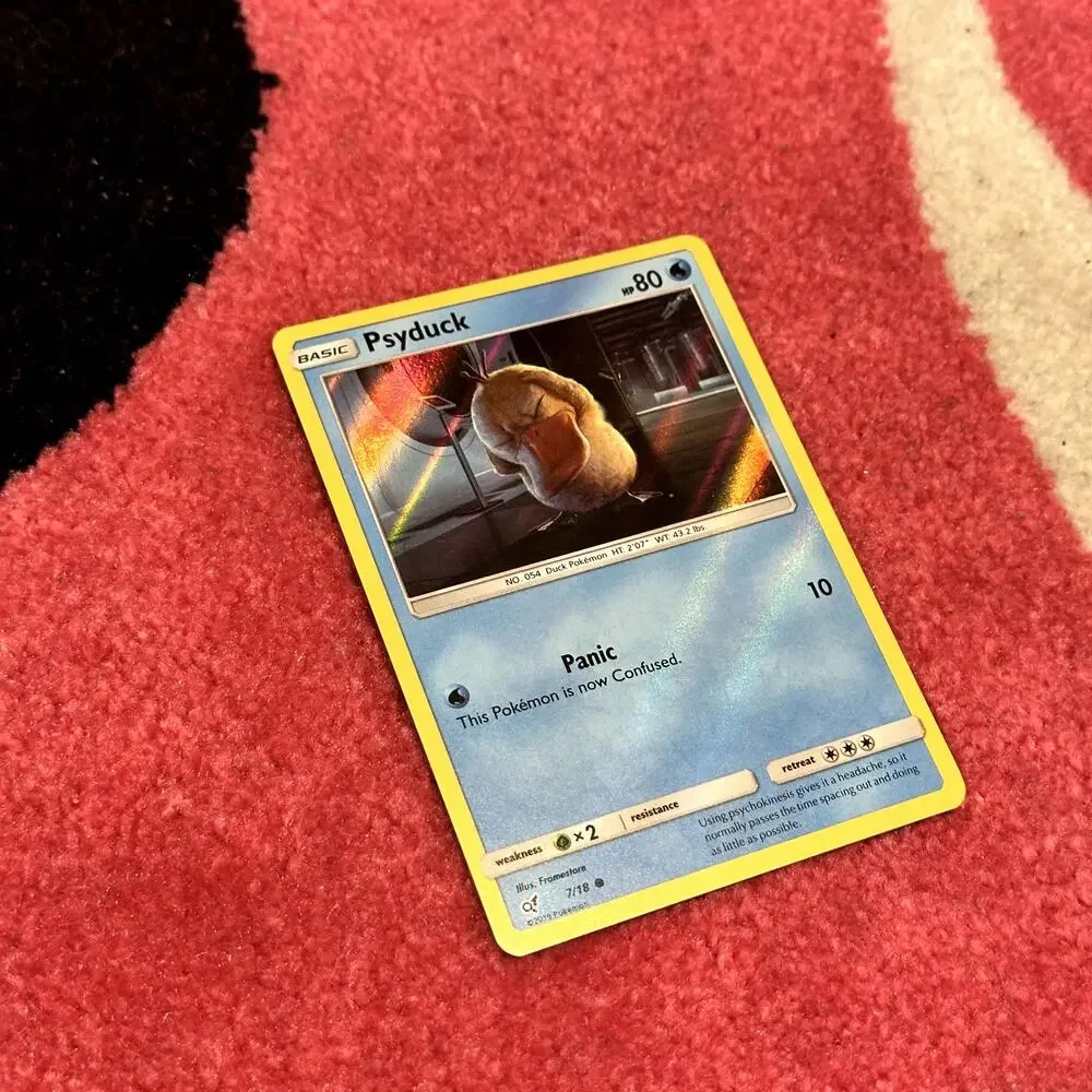 Psyduck #7 – Pokémon Detective Pikachu – Holo – As Pictured